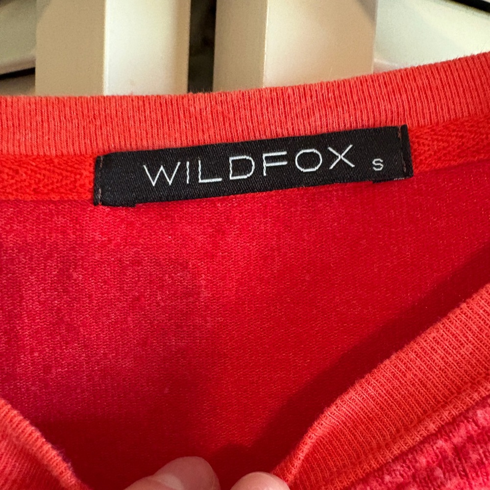 Wildfox Bright Red Lounge Set - Picture 2 of 5